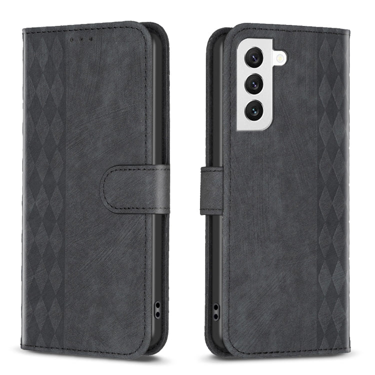 Plaid Embossed Leather Phone Case, For Samsung Galaxy S23 Ultra 5G, For Samsung Galaxy S22 5G, For Samsung Galaxy S22+ 5G, For Samsung Galaxy S22 Ultra 5G, For Samsung Galaxy S21 5G, For Samsung Galaxy S21+ 5G, For Samsung Galaxy S21 Ultra 5G          ...