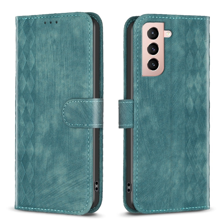 Plaid Embossed Leather Phone Case, For Samsung Galaxy S23 Ultra 5G, For Samsung Galaxy S22 5G, For Samsung Galaxy S22+ 5G, For Samsung Galaxy S22 Ultra 5G, For Samsung Galaxy S21 5G, For Samsung Galaxy S21+ 5G, For Samsung Galaxy S21 Ultra 5G          ...