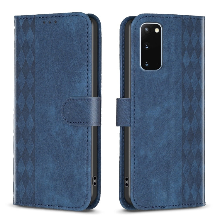 Plaid Embossed Leather Phone Case, For Samsung Galaxy S23 Ultra 5G, For Samsung Galaxy S22 5G, For Samsung Galaxy S22+ 5G, For Samsung Galaxy S22 Ultra 5G, For Samsung Galaxy S21 5G, For Samsung Galaxy S21+ 5G, For Samsung Galaxy S21 Ultra 5G          ...