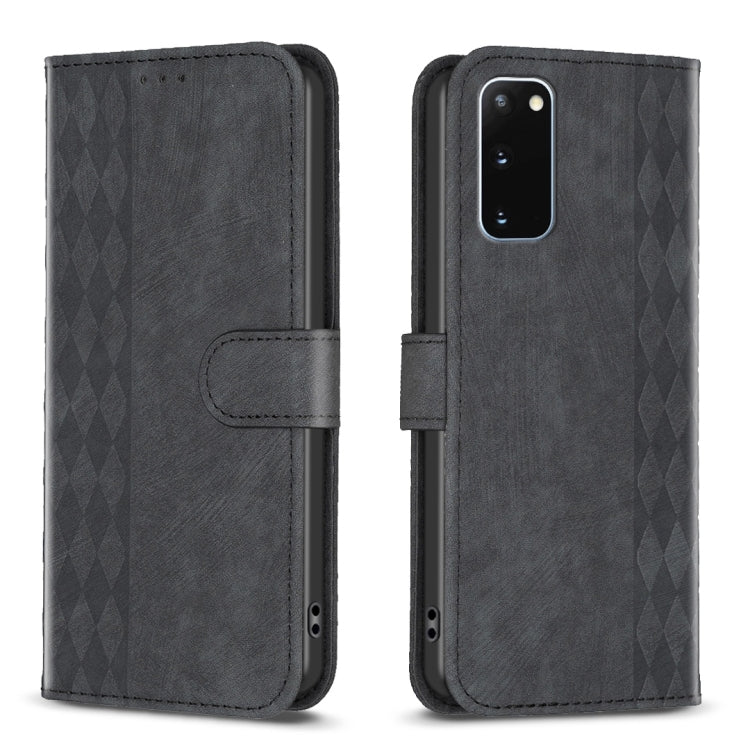 Plaid Embossed Leather Phone Case, For Samsung Galaxy S23 Ultra 5G, For Samsung Galaxy S22 5G, For Samsung Galaxy S22+ 5G, For Samsung Galaxy S22 Ultra 5G, For Samsung Galaxy S21 5G, For Samsung Galaxy S21+ 5G, For Samsung Galaxy S21 Ultra 5G          ...
