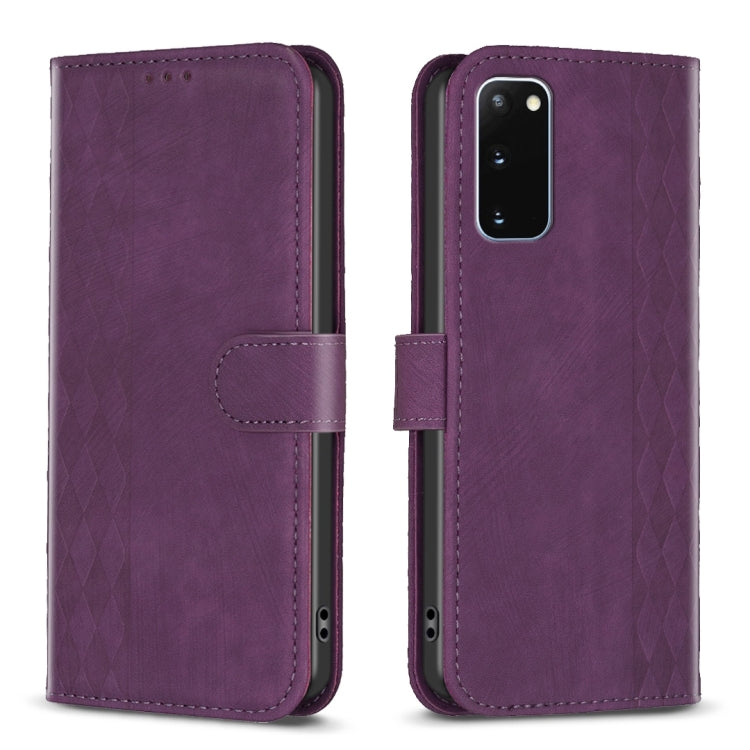 Plaid Embossed Leather Phone Case, For Samsung Galaxy S23 Ultra 5G, For Samsung Galaxy S22 5G, For Samsung Galaxy S22+ 5G, For Samsung Galaxy S22 Ultra 5G, For Samsung Galaxy S21 5G, For Samsung Galaxy S21+ 5G, For Samsung Galaxy S21 Ultra 5G          ...