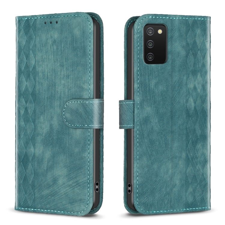Plaid Embossed Leather Phone Case, For Samsung Galaxy S20+, For Samsung Galaxy S20 FE, For Samsung Galaxy S20 Ultra, For Samsung Galaxy A03s / A02s, For Samsung Galaxy A12, For Samsung Galaxy A13 4G/5G, For Samsung Galaxy A14 4G/5G                     ...