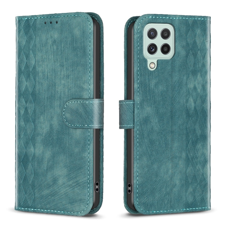 Plaid Embossed Leather Phone Case, For Samsung Galaxy S20+, For Samsung Galaxy S20 FE, For Samsung Galaxy S20 Ultra, For Samsung Galaxy A03s / A02s, For Samsung Galaxy A12, For Samsung Galaxy A13 4G/5G, For Samsung Galaxy A14 4G/5G                     ...