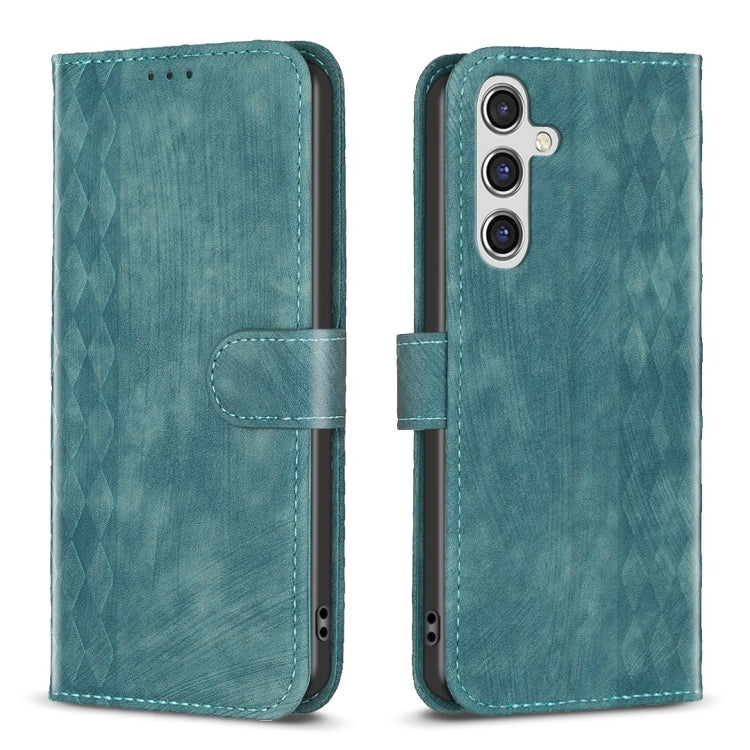 Plaid Embossed Leather Phone Case, For Samsung Galaxy S20+, For Samsung Galaxy S20 FE, For Samsung Galaxy S20 Ultra, For Samsung Galaxy A03s / A02s, For Samsung Galaxy A12, For Samsung Galaxy A13 4G/5G, For Samsung Galaxy A14 4G/5G                     ...