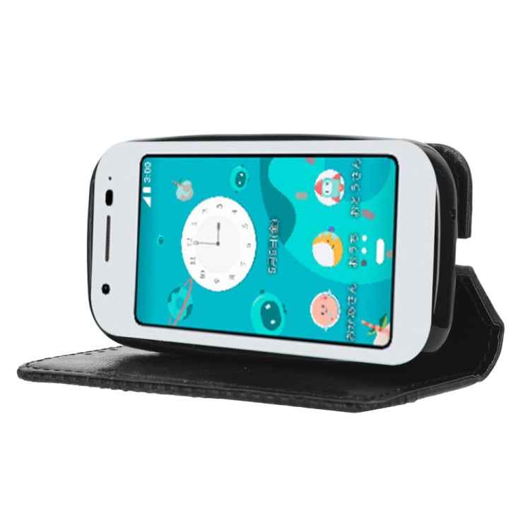Magnetic Buckle Retro Texture Leather Phone Case, For Sharp Mamorino6