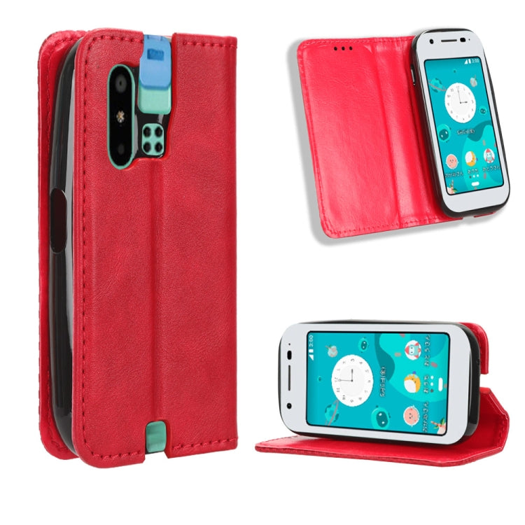 Magnetic Buckle Retro Texture Leather Phone Case, For Sharp Aquos Sense10, For Sharp Aquos R10, For Sharp Aquos wish5, For Sharp Basio Active3, For Sharp Aquos Sense9, For Sharp Aquos R9 Pro, For Sharp Aquos wish4, For Sharp Aquos R9                   ...