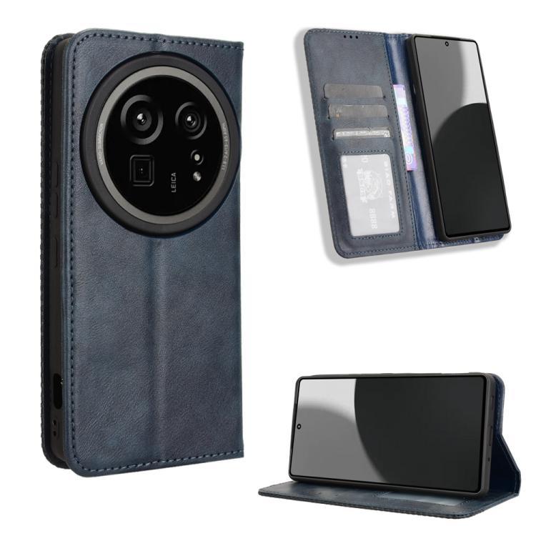 Magnetic Buckle Retro Texture Leather Phone Case, For Sharp Aquos Sense10, For Sharp Aquos R10, For Sharp Aquos wish5, For Sharp Basio Active3, For Sharp Aquos Sense9, For Sharp Aquos R9 Pro, For Sharp Aquos wish4, For Sharp Aquos R9                   ...