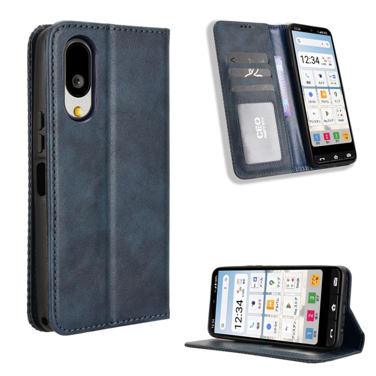 Magnetic Buckle Retro Texture Leather Phone Case, For Sharp Aquos R11, For Sharp Aquos Sense10, For Sharp Aquos R10, For Sharp Aquos wish5, For Sharp Basio Active3, For Sharp Aquos Sense9, For Sharp Aquos R9 Pro, For Sharp Aquos wish4, For Sharp Aquos ...