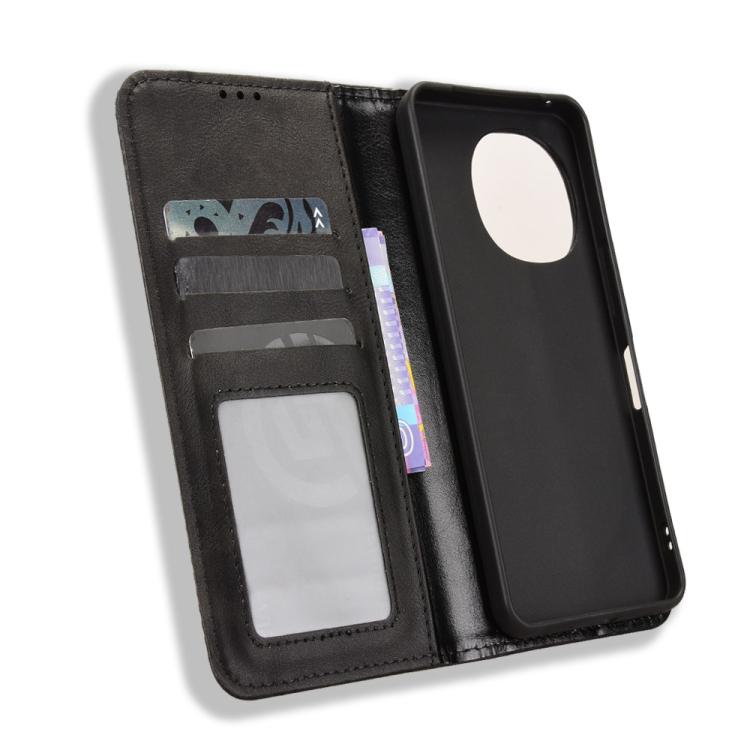 Magnetic Buckle Retro Texture Leather Phone Case, For Sharp Aquos R11, For Sharp Aquos Sense10, For Sharp Aquos R10, For Sharp Aquos wish5, For Sharp Basio Active3, For Sharp Aquos Sense9, For Sharp Aquos R9 Pro, For Sharp Aquos wish4, For Sharp Aquos ...
