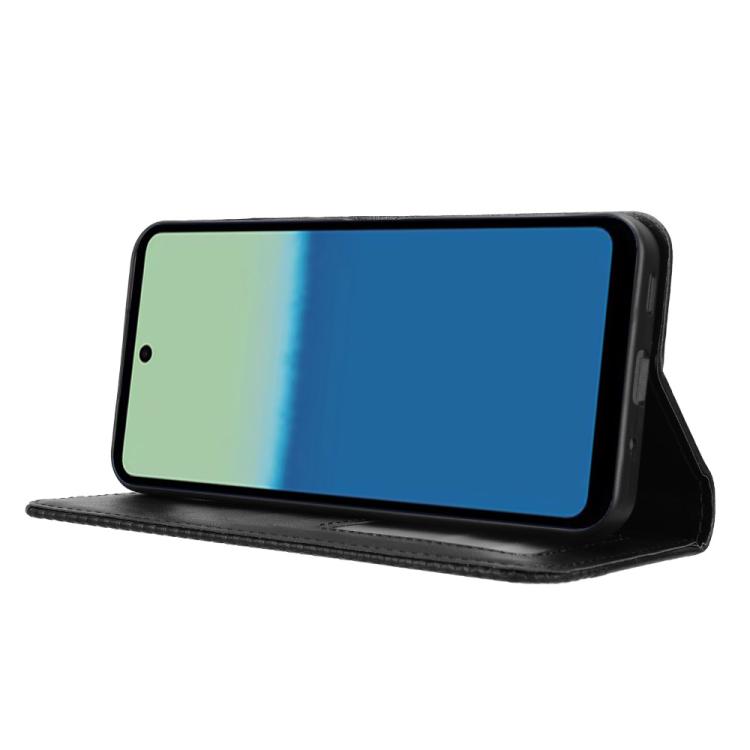 Magnetic Buckle Retro Texture Leather Phone Case, For Sharp Aquos wish6, For Sharp Aquos R11, For Sharp Aquos Sense10, For Sharp Aquos R10, For Sharp Aquos wish5, For Sharp Basio Active3, For Sharp Aquos Sense9, For Sharp Aquos R9 Pro                  ...