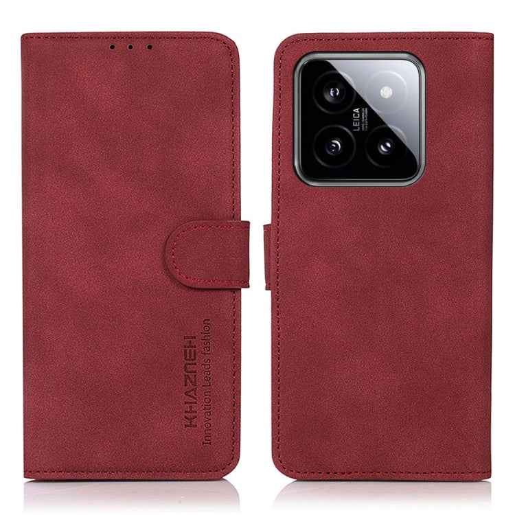 KHAZNEH Matte Texture Leather Phone Case, For Xiaomi Poco F6 / Redmi Turbo 3, For Xiaomi Poco F6 Pro, For Xiaomi Redmi K70 5G / K70 Pro 5G, For Xiaomi Redmi A3, For Xiaomi Redmi Note 13 4G, For Xiaomi Redmi K70E / POCO X6 Pro                           ...