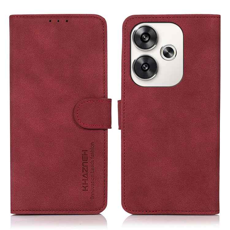 KHAZNEH Matte Texture Leather Phone Case, For Xiaomi Poco F6 / Redmi Turbo 3, For Xiaomi Poco F6 Pro, For Xiaomi Redmi K70 5G / K70 Pro 5G, For Xiaomi Redmi A3, For Xiaomi Redmi Note 13 4G, For Xiaomi Redmi K70E / POCO X6 Pro                           ...