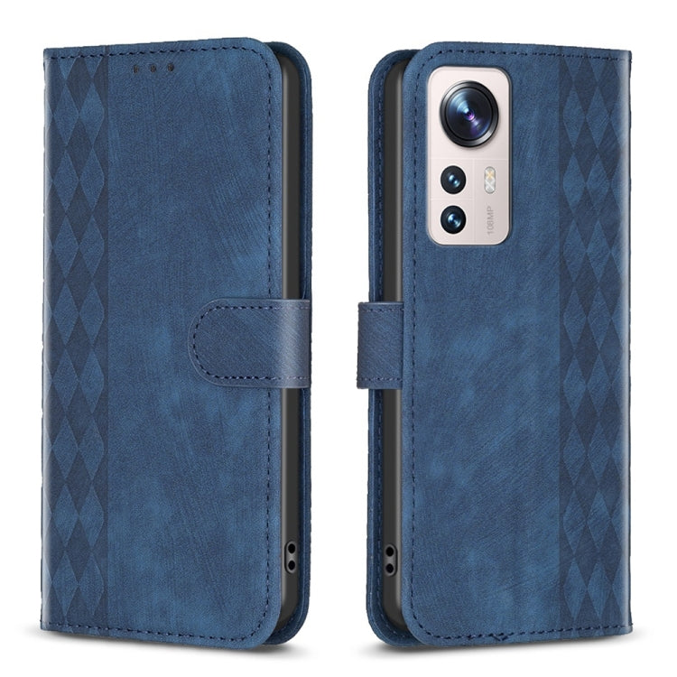 Plaid Embossed Leather Phone Case, For Xiaomi Redmi K60 / K60 Pro, For Xiaomi 13 Pro, For Xiaomi 13, For Xiaomi 12T / 12T Pro, For Xiaomi Redmi Note 11 Pro, For Xiaomi 12 Lite, For Xiaomi Redmi 10 5G / Note 11E, For Xiaomi Redmi 10C                    ...