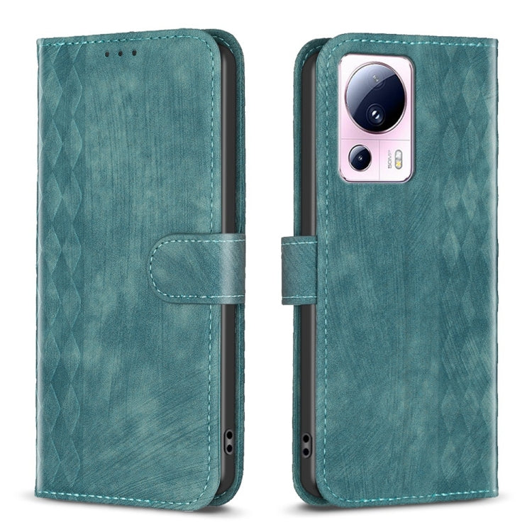 Plaid Embossed Leather Phone Case, For Xiaomi Redmi Note 12S 4G / Note 11, For Xiaomi Redmi Note 12 4G Global, For Xiaomi Civi 3 5G, For Xiaomi Redmi A1 / A1+, For Xiaomi Redmi Note 12 Pro+ Global, For Xiaomi Redmi Note 12 Pro Global                   ...
