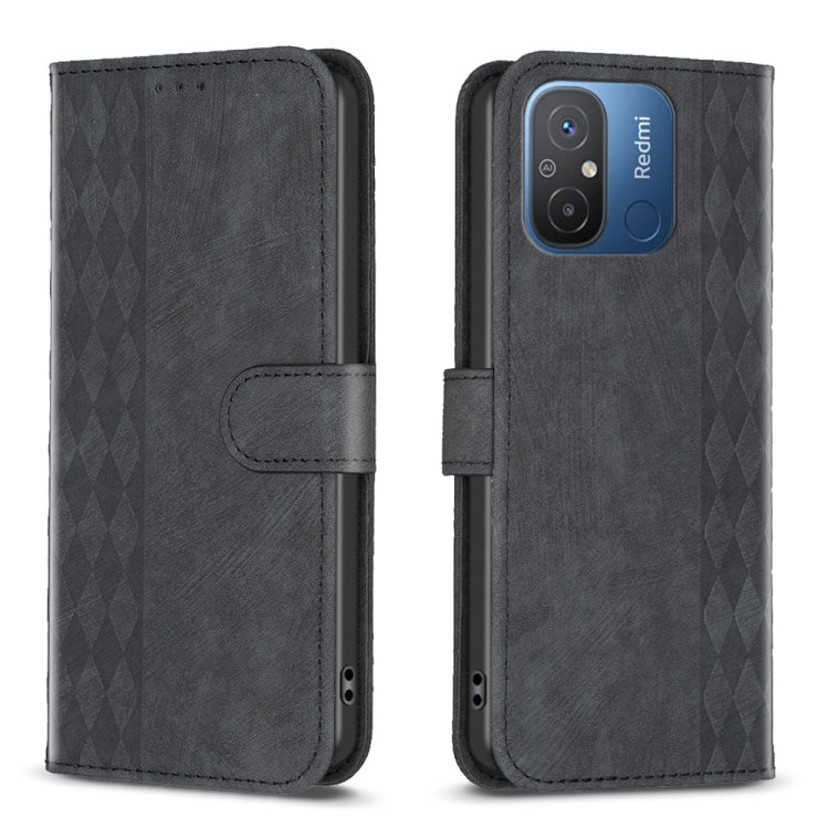Plaid Embossed Leather Phone Case, For Xiaomi Redmi Note 12S 4G / Note 11, For Xiaomi Redmi Note 12 4G Global, For Xiaomi Civi 3 5G, For Xiaomi Redmi A1 / A1+, For Xiaomi Redmi Note 12 Pro+ Global, For Xiaomi Redmi Note 12 Pro Global                   ...