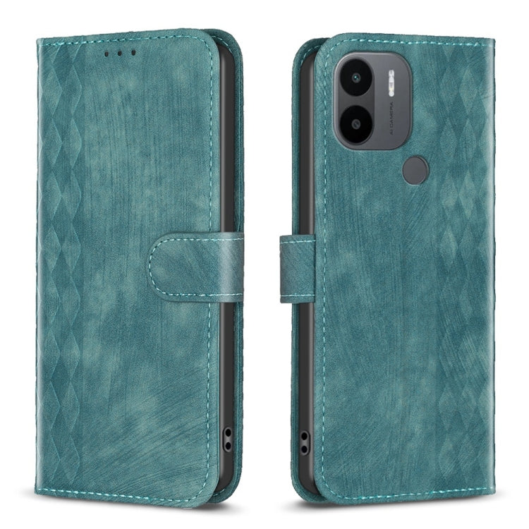 Plaid Embossed Leather Phone Case, For Xiaomi Redmi Note 12S 4G / Note 11, For Xiaomi Redmi Note 12 4G Global, For Xiaomi Civi 3 5G, For Xiaomi Redmi A1 / A1+, For Xiaomi Redmi Note 12 Pro+ Global, For Xiaomi Redmi Note 12 Pro Global                   ...