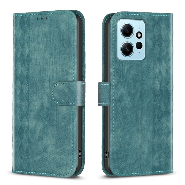 Plaid Embossed Leather Phone Case, For Xiaomi Redmi Note 12S 4G / Note 11, For Xiaomi Redmi Note 12 4G Global, For Xiaomi Civi 3 5G, For Xiaomi Redmi A1 / A1+, For Xiaomi Redmi Note 12 Pro+ Global, For Xiaomi Redmi Note 12 Pro Global                   ...