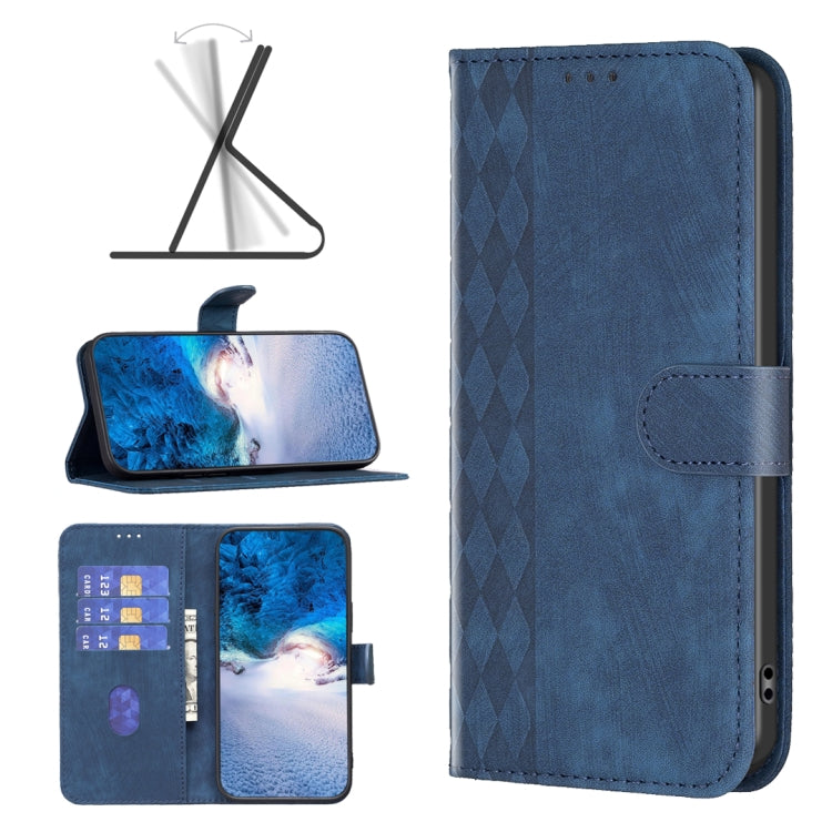 Plaid Embossed Leather Phone Case, For Xiaomi Redmi Note 12S 4G / Note 11, For Xiaomi Redmi Note 12 4G Global, For Xiaomi Civi 3 5G, For Xiaomi Redmi A1 / A1+, For Xiaomi Redmi Note 12 Pro+ Global, For Xiaomi Redmi Note 12 Pro Global                   ...