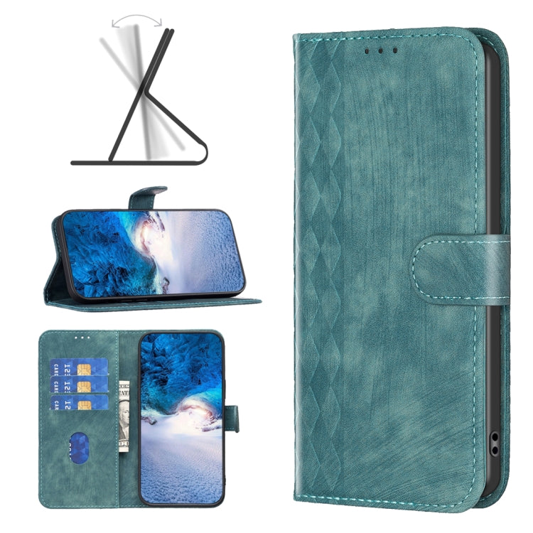 Plaid Embossed Leather Phone Case, For Xiaomi Redmi Note 12S 4G / Note 11, For Xiaomi Redmi Note 12 4G Global, For Xiaomi Civi 3 5G, For Xiaomi Redmi A1 / A1+, For Xiaomi Redmi Note 12 Pro+ Global, For Xiaomi Redmi Note 12 Pro Global                   ...