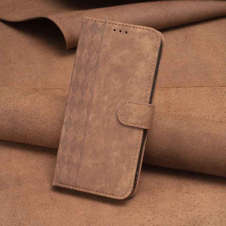 Plaid Embossed Leather Phone Case, For Xiaomi Redmi Note 13 Pro 4G Global, For Xiaomi Poco M6 Pro 4G, For Xiaomi Redmi Note 13 4G Global, For Xiaomi Redmi Note 13, For Xiaomi Redmi 13C, For Xiaomi Redmi Note 13 Pro+ 5G, For Xiaomi Redmi Note 13 Pro 5G�...