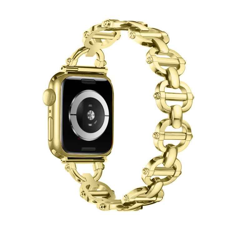 Ladder Buckle Metal Watch Band, For Apple Watch Series 10 46mm, For Apple Watch Series 10 42mm, For Apple Watch SE 2023 44mm, For Apple Watch SE 2023 40mm, For Apple Watch Ultra 2 49mm, For Apple Watch 9 45mm, For Apple Watch 9 41mm��������������������...
