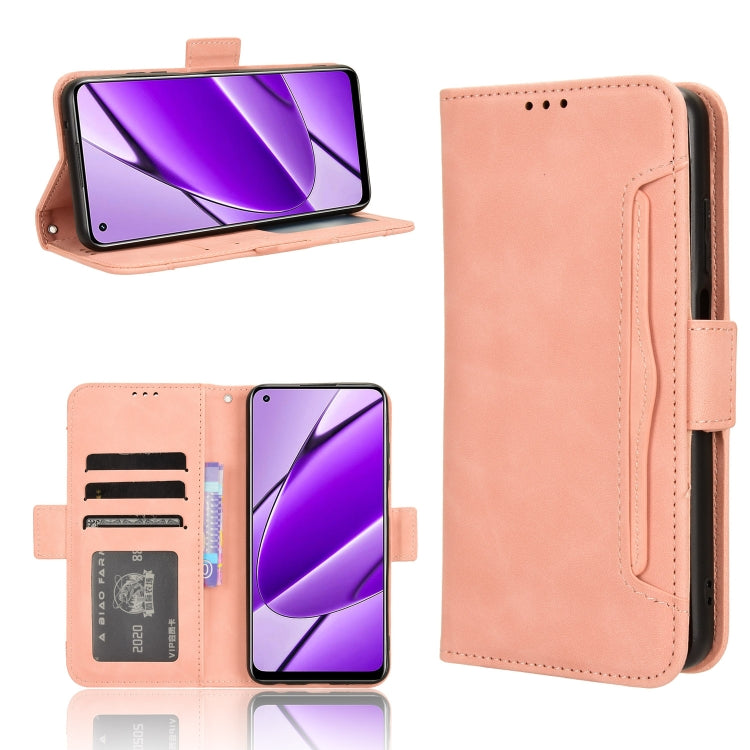 Skin Feel Calf Texture Card Slots Leather Phone Case, For Realme 12 / 12x 5G, For Realme Narzo 70 Pro 5G, For Realme 12+ 5G, For Realme Note 50 4G, For Realme 12 Pro / 12 Pro+ 5G, For Realme C67 4G, For Realme 11 4G Foreign, For Realme GT5 5G          ...
