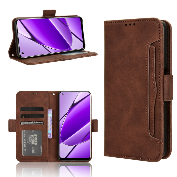 Skin Feel Calf Texture Card Slots Leather Phone Case, For Realme 12 / 12x 5G, For Realme Narzo 70 Pro 5G, For Realme 12+ 5G, For Realme Note 50 4G, For Realme 12 Pro / 12 Pro+ 5G, For Realme C67 4G, For Realme 11 4G Foreign, For Realme GT5 5G          ...