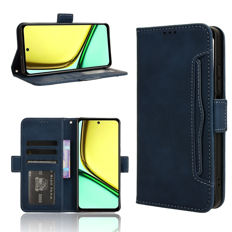 Skin Feel Calf Texture Card Slots Leather Phone Case, For Realme 12 / 12x 5G, For Realme Narzo 70 Pro 5G, For Realme 12+ 5G, For Realme Note 50 4G, For Realme 12 Pro / 12 Pro+ 5G, For Realme C67 4G, For Realme 11 4G Foreign, For Realme GT5 5G          ...