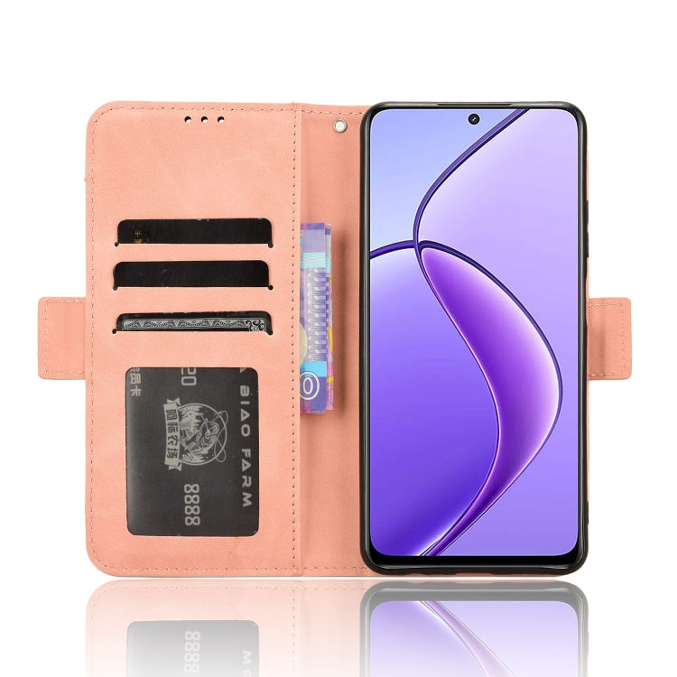 Skin Feel Calf Texture Card Slots Leather Phone Case, For Realme 12 / 12x 5G, For Realme Narzo 70 Pro 5G, For Realme 12+ 5G, For Realme Note 50 4G, For Realme 12 Pro / 12 Pro+ 5G, For Realme C67 4G, For Realme 11 4G Foreign, For Realme GT5 5G          ...