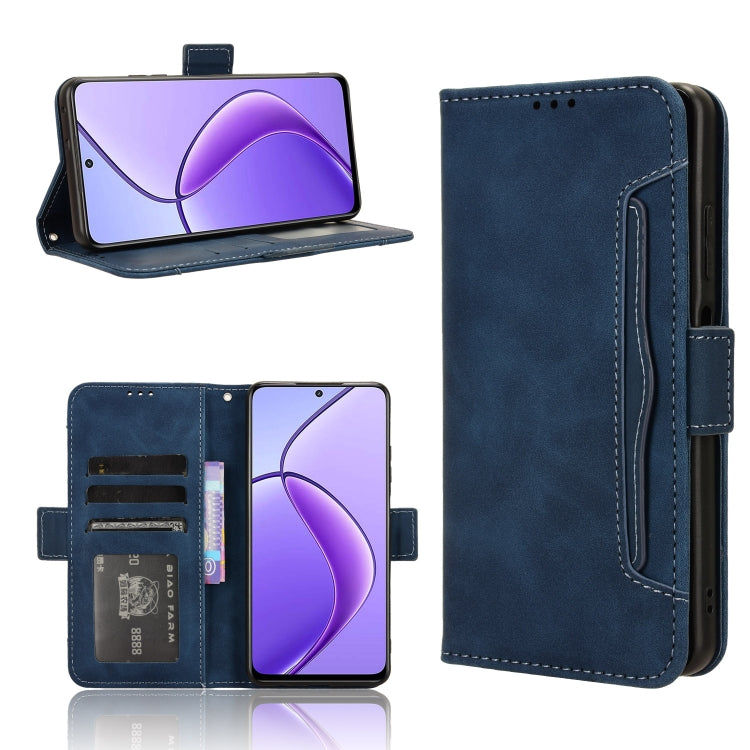 Skin Feel Calf Texture Card Slots Leather Phone Case, For Realme 12 / 12x 5G, For Realme Narzo 70 Pro 5G, For Realme 12+ 5G, For Realme Note 50 4G, For Realme 12 Pro / 12 Pro+ 5G, For Realme C67 4G, For Realme 11 4G Foreign, For Realme GT5 5G          ...