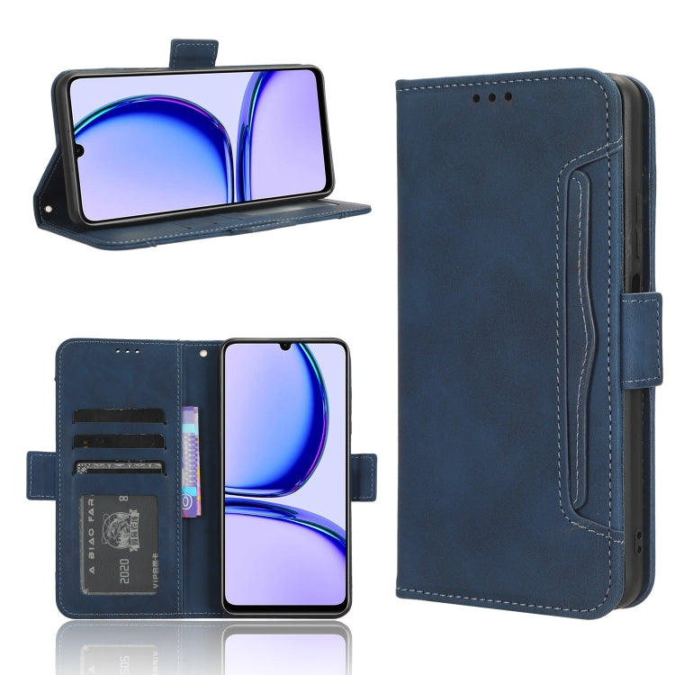 Skin Feel Calf Texture Card Slots Leather Phone Case, For Realme 12 / 12x 5G, For Realme Narzo 70 Pro 5G, For Realme 12+ 5G, For Realme Note 50 4G, For Realme 12 Pro / 12 Pro+ 5G, For Realme C67 4G, For Realme 11 4G Foreign, For Realme GT5 5G          ...