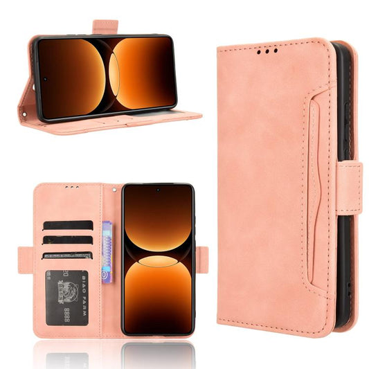 Skin Feel Calf Texture Card Slots Leather Phone Case, For Realme GT 7 Pro 5G, For Realme 13+ 5G Global, For Realme 13 Pro 5G / 13 Pro+ 5G, For Realme GT 6 / GT 6T / GT Neo6, For Realme C63 4G / C61 4G / Narzo N63 4G, For Realme 12 Lite 4G              ...