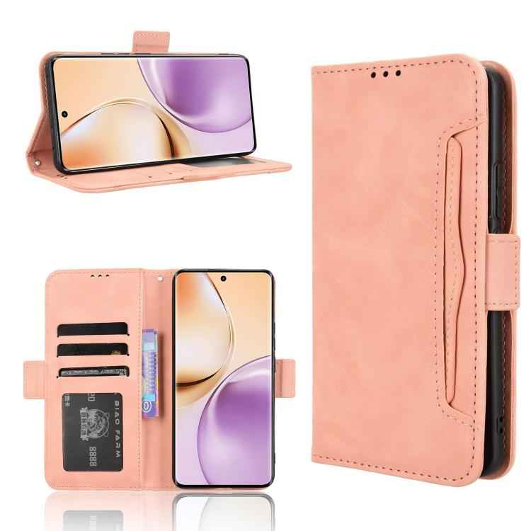 Skin Feel Calf Texture Card Slots Leather Phone Case, For Realme 14 Pro 5G, For Realme C75 4G, For Realme GT 7 Pro 5G, For Realme 13+ 5G Global, For Realme 13 Pro 5G / 13 Pro+ 5G, For Realme GT 6 / GT 6T / GT Neo6                                       ...