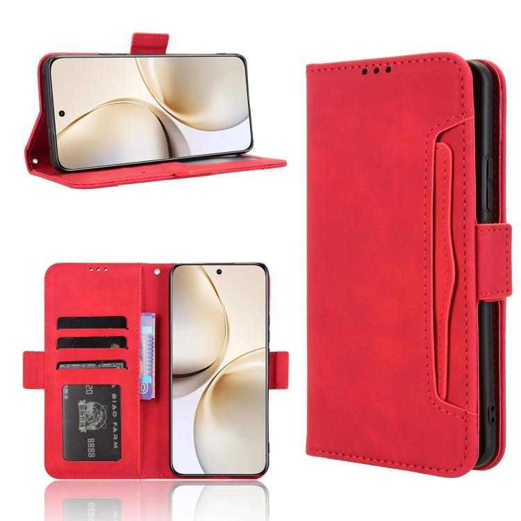Skin Feel Calf Texture Card Slots Leather Phone Case, For Realme C71 4G, For Realme GT 7 5G, For Realme 14x 5G Malaysia / V70, For Realme 14 5G, For Realme P3 Ultra 5G, For Realme P3 5G / Neo7x 5G, For Realme 14 Pro Lite 5G, For Realme P3 Pro 5G       ...