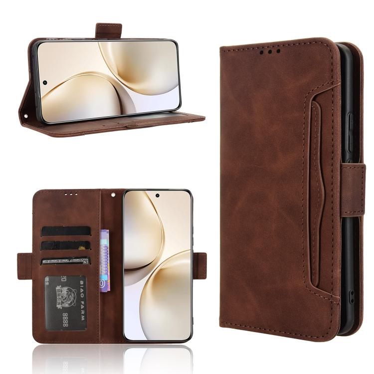 Skin Feel Calf Texture Card Slots Leather Phone Case, For Realme C71 4G, For Realme GT 7 5G, For Realme 14x 5G Malaysia / V70, For Realme 14 5G, For Realme P3 Ultra 5G, For Realme P3 5G / Neo7x 5G, For Realme 14 Pro Lite 5G, For Realme P3 Pro 5G       ...