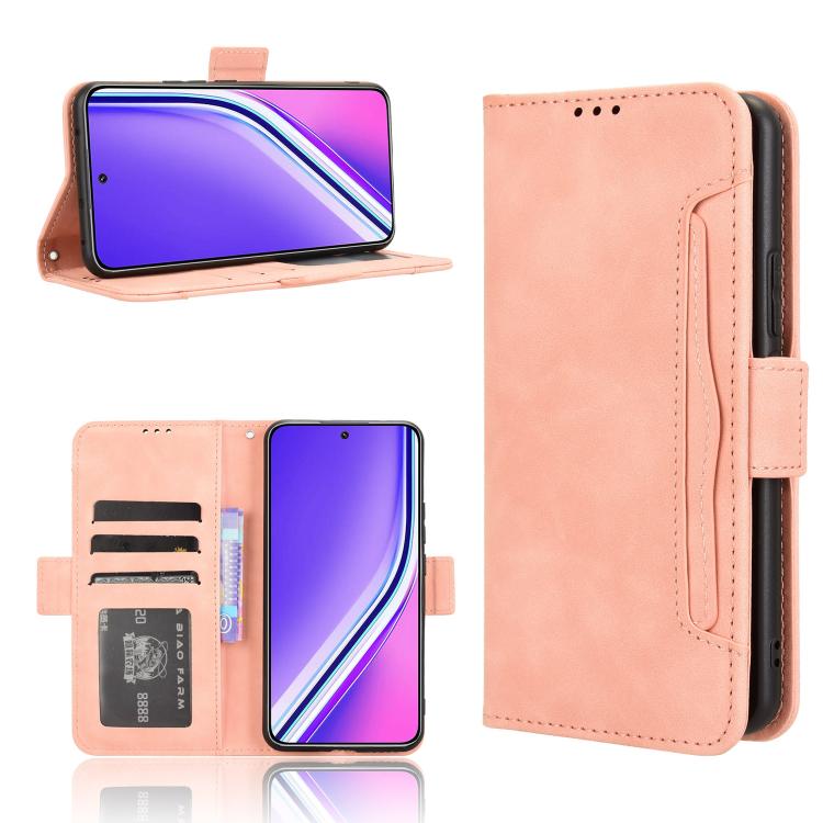 Skin Feel Calf Texture Card Slots Leather Phone Case, For Realme C71 4G, For Realme GT 7 5G, For Realme 14x 5G Malaysia / V70, For Realme 14 5G, For Realme P3 Ultra 5G, For Realme P3 5G / Neo7x 5G, For Realme 14 Pro Lite 5G, For Realme P3 Pro 5G       ...