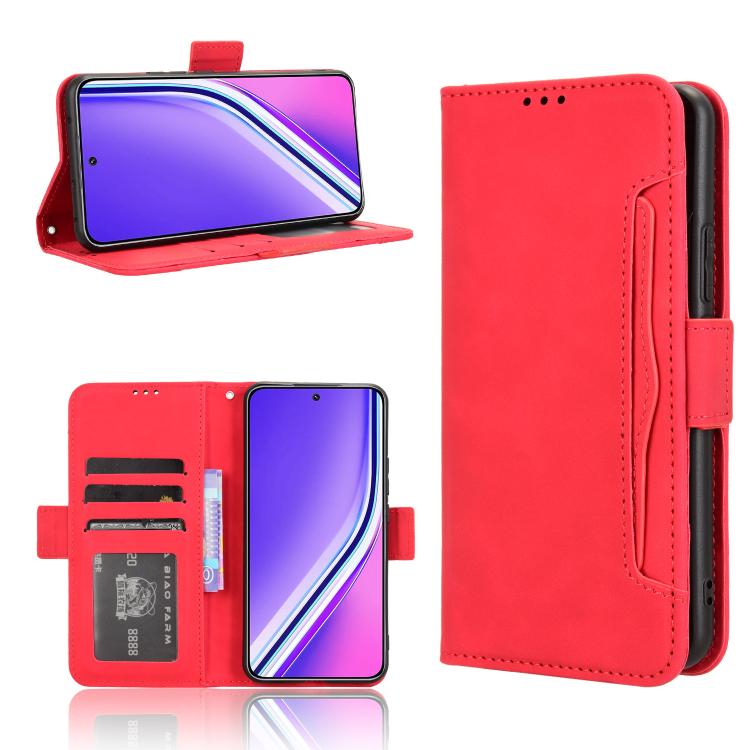 Skin Feel Calf Texture Card Slots Leather Phone Case, For Realme C71 4G, For Realme GT 7 5G, For Realme 14x 5G Malaysia / V70, For Realme 14 5G, For Realme P3 Ultra 5G, For Realme P3 5G / Neo7x 5G, For Realme 14 Pro Lite 5G, For Realme P3 Pro 5G       ...