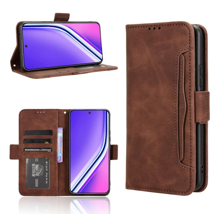 Skin Feel Calf Texture Card Slots Leather Phone Case, For Realme C71 4G, For Realme GT 7 5G, For Realme 14x 5G Malaysia / V70, For Realme 14 5G, For Realme P3 Ultra 5G, For Realme P3 5G / Neo7x 5G, For Realme 14 Pro Lite 5G, For Realme P3 Pro 5G       ...
