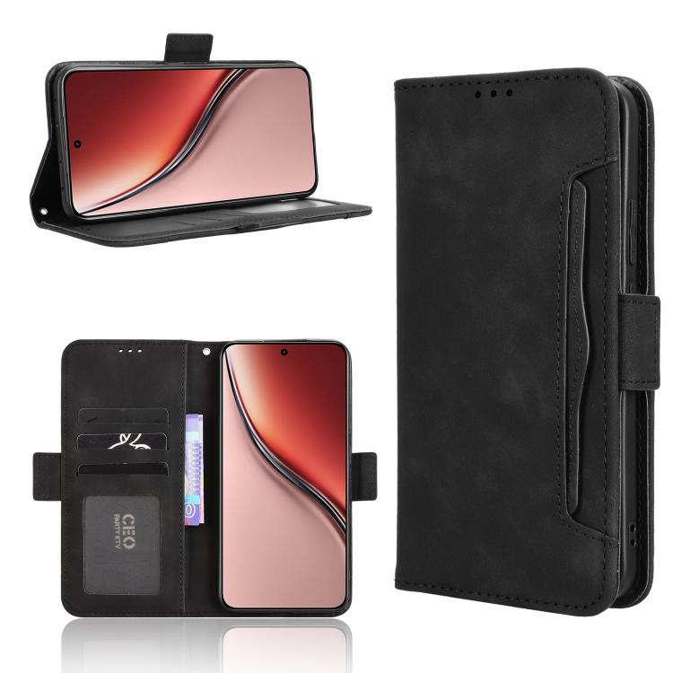 Skin Feel Calf Texture Card Slots Leather Phone Case, For Realme C71 4G, For Realme GT 7 5G, For Realme 14x 5G Malaysia / V70, For Realme 14 5G, For Realme P3 Ultra 5G, For Realme P3 5G / Neo7x 5G, For Realme 14 Pro Lite 5G, For Realme P3 Pro 5G       ...