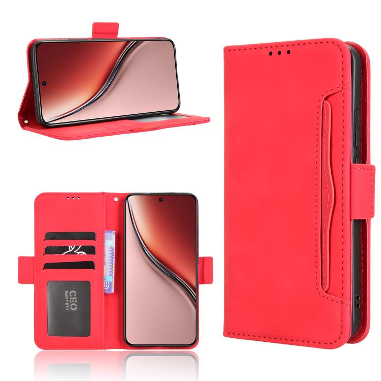 Skin Feel Calf Texture Card Slots Leather Phone Case, For Realme C71 4G, For Realme GT 7 5G, For Realme 14x 5G Malaysia / V70, For Realme 14 5G, For Realme P3 Ultra 5G, For Realme P3 5G / Neo7x 5G, For Realme 14 Pro Lite 5G, For Realme P3 Pro 5G       ...