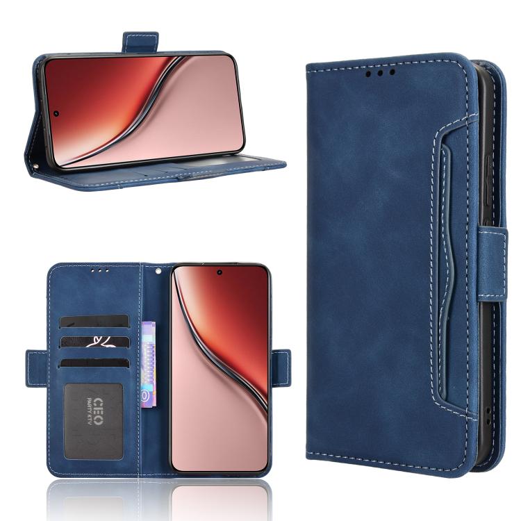 Skin Feel Calf Texture Card Slots Leather Phone Case, For Realme C71 4G, For Realme GT 7 5G, For Realme 14x 5G Malaysia / V70, For Realme 14 5G, For Realme P3 Ultra 5G, For Realme P3 5G / Neo7x 5G, For Realme 14 Pro Lite 5G, For Realme P3 Pro 5G       ...