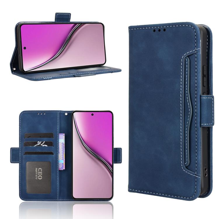 Skin Feel Calf Texture Card Slots Leather Phone Case, For Realme C71 4G, For Realme GT 7 5G, For Realme 14x 5G Malaysia / V70, For Realme 14 5G, For Realme P3 Ultra 5G, For Realme P3 5G / Neo7x 5G, For Realme 14 Pro Lite 5G, For Realme P3 Pro 5G       ...