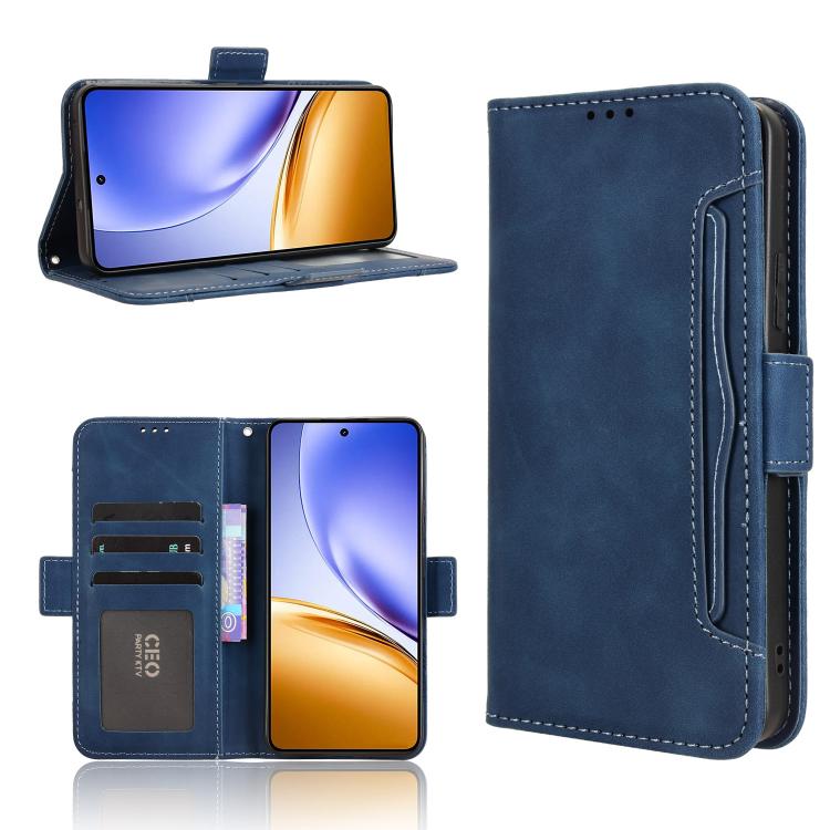 Skin Feel Calf Texture Card Slots Leather Phone Case, For Realme C71 4G, For Realme GT 7 5G, For Realme 14x 5G Malaysia / V70, For Realme 14 5G, For Realme P3 Ultra 5G, For Realme P3 5G / Neo7x 5G, For Realme 14 Pro Lite 5G, For Realme P3 Pro 5G       ...