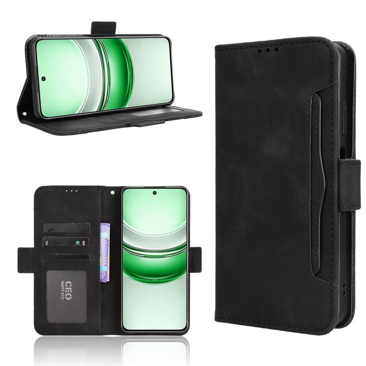 Skin Feel Calf Texture Card Slots Leather Phone Case, For Realme C71 4G, For Realme GT 7 5G, For Realme 14x 5G Malaysia / V70, For Realme 14 5G, For Realme P3 Ultra 5G, For Realme P3 5G / Neo7x 5G, For Realme 14 Pro Lite 5G, For Realme P3 Pro 5G       ...