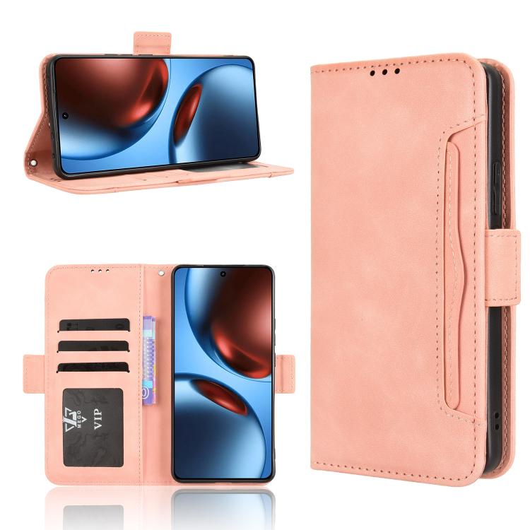 Skin Feel Calf Texture Card Slots Leather Phone Case, For Realme C71 4G, For Realme GT 7 5G, For Realme 14x 5G Malaysia / V70, For Realme 14 5G, For Realme P3 Ultra 5G, For Realme P3 5G / Neo7x 5G, For Realme 14 Pro Lite 5G, For Realme P3 Pro 5G       ...