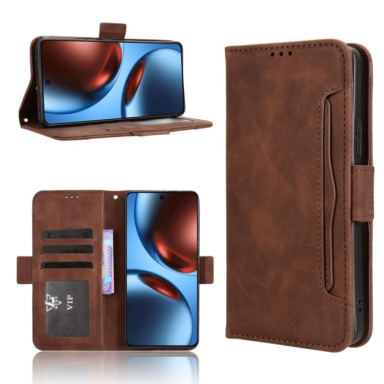 Skin Feel Calf Texture Card Slots Leather Phone Case, For Realme C71 4G, For Realme GT 7 5G, For Realme 14x 5G Malaysia / V70, For Realme 14 5G, For Realme P3 Ultra 5G, For Realme P3 5G / Neo7x 5G, For Realme 14 Pro Lite 5G, For Realme P3 Pro 5G       ...