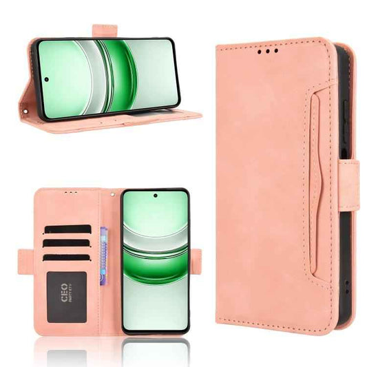 Skin Feel Calf Texture Card Slots Leather Phone Case, For Realme C71 4G, For Realme GT 7 5G, For Realme 14x 5G Malaysia / V70, For Realme 14 5G, For Realme P3 Ultra 5G, For Realme P3 5G / Neo7x 5G, For Realme 14 Pro Lite 5G, For Realme P3 Pro 5G       ...