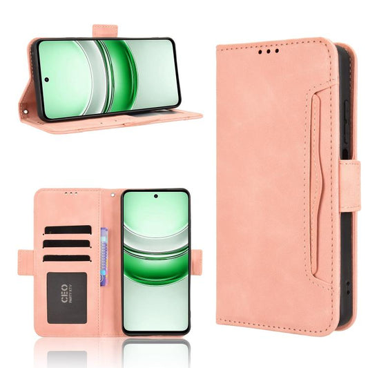 Skin Feel Calf Texture Card Slots Leather Phone Case, For Realme C71 4G, For Realme GT 7 5G, For Realme 14x 5G Malaysia / V70, For Realme 14 5G, For Realme P3 Ultra 5G, For Realme P3 5G / Neo7x 5G, For Realme 14 Pro Lite 5G, For Realme P3 Pro 5G       ...