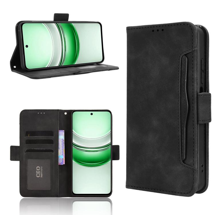 Skin Feel Calf Texture Card Slots Leather Phone Case, For Realme C71 4G, For Realme GT 7 5G, For Realme 14x 5G Malaysia / V70, For Realme 14 5G, For Realme P3 Ultra 5G, For Realme P3 5G / Neo7x 5G, For Realme 14 Pro Lite 5G, For Realme P3 Pro 5G       ...