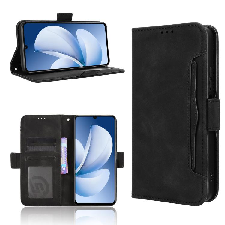 Skin Feel Calf Texture Card Slots Leather Phone Case, For Realme C85 Pro 4G, For Realme P4 Pro 5G, For Realme P4 5G, For Realme 15T 5G, For Realme C71 4G India / Note 70T 4G, For Realme 15 5G / 15 Pro 5G, For Realme 15 SEA, For Realme C71 4G           ...